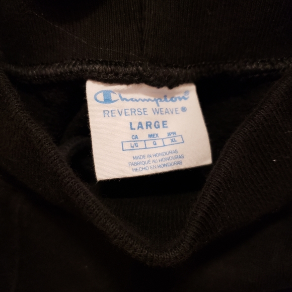 Seattle Washintong Streetware Trichome  Champion Unisex Black Sweatpants - Picture 4 of 7